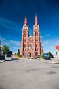 St. Jacob Catholic Church in Sveksna, Lithuania Royalty Free Stock Photo