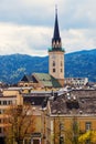 St. Jakob Church in Villach Royalty Free Stock Photo