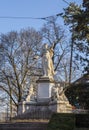 The St. Jakobs Memorial in Basel, Switzerland Royalty Free Stock Photo