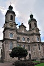 St. James Cathedral, Innsbruck, Austria Royalty Free Stock Photo