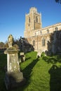 St James church at Hemingford Grey Royalty Free Stock Photo