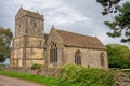 St James Church is a historic Anglican church at Churchend in the village of Charfield, Gloucestershire, England, United Kingdom Royalty Free Stock Photo