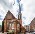 St james Church or St Jacobi Church and spire in Hamburg, Germany