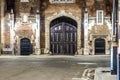 St James palacÃÆ in winter night, London Royalty Free Stock Photo