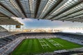 St James Park, home to Newcastle United football club in the English Premiere League Royalty Free Stock Photo