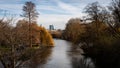 Saint James Park lake in London England Royalty Free Stock Photo