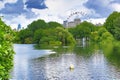 St James`s Park lake London United Kingdom