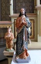 St. James, saint, statue in the Catholic church in Croatia, Europe
