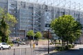 St James' Park stadium, home ground of Newcastle United Football Club, in Newcastle upon Tyne, UK. Royalty Free Stock Photo