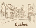 St Jean Street in Quebec