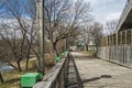 St-Jerome boardwalk Royalty Free Stock Photo