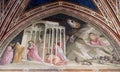 St Joachim being expelled from the temple, Basilica di Santa Croce in Florence
