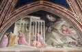 St Joachim being expelled from the temple, Basilica di Santa Croce in Florence