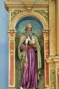 St. Joachim, statue on the high altar in the church of the Assumption of the Virgin Mary in Pescenica, Croatia