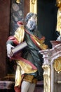 St Joachim, statue on the Virgin Mary altar in the St Lawrence church in Denkendorf, Germany