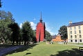 St. Johannes clock tower in Stockholm