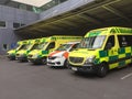 St. John Ambulance vehicles at Auckland Hospital