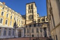 St John the Baptist Cathedral Outside Plaza Lyon France