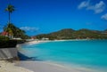 St. John Bay at the island of Saint Barthelemy Royalty Free Stock Photo