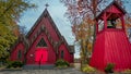 St. John Chrysostom Church, Delafield, Wisconsin Royalty Free Stock Photo