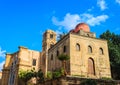 St. John of the Hermits church in Palermo. Sicily. church showing elements of Byzantine, Arabic and Norman architecture.