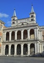St John Lateran Basilica Benediction Loggia Royalty Free Stock Photo