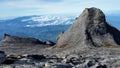 St John peak of Mount Kinabalu Royalty Free Stock Photo