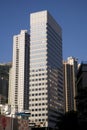 St. John's Building Peak Tram Terminus Hong Kong Central Financial Centre Skyline Skyscraper Royalty Free Stock Photo