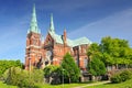 St. John`s Church in Helsinki, Finland is a Lutheran church designed by the Swedish architect Adolf Melander in the Gothic Reviva