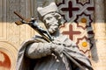 St John statue in Italy Royalty Free Stock Photo