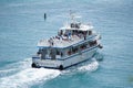 St John, U.S Virgin Islands - February 21, 2024 - The Island Girl boat carrying cruise ship passengers back to St Thomas Royalty Free Stock Photo