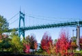 St Johns Bridge and Autumn Park