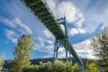 St Johns Bridge in Portland Oregon Royalty Free Stock Photo