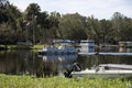 St Johns River in Volusia County Florida USA