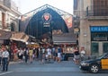 St Josep La Bouqueria market entrance from La Rambla