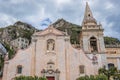 St Joseph church in Taormina city Royalty Free Stock Photo