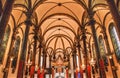 St. Joseph Church Wangfujing Cathedral Interior Basilica Beijing China Royalty Free Stock Photo