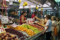St Joseph Food Market - Barcelona - Spain. Royalty Free Stock Photo