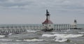 St. Joseph North Pier Inner and Outer Lights #1