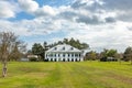 St. Joseph Plantation in Vacherie, Louisiana in south state plantation architecture Royalty Free Stock Photo