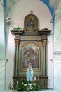 St. Joseph`s Altar at All Saints Parish Church in Bedenica, Croatia