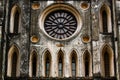 St. Joseph`s Cathedral is a church on Nha Tho Church Street in the Hoan Kiem District of Hanoi, Vietnam. Its a late 19th century Royalty Free Stock Photo