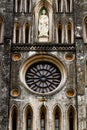 St. Joseph`s Cathedral is a church on Nha Tho Church Street in the Hoan Kiem District of Hanoi, Vietnam. Its a late 19th century Royalty Free Stock Photo