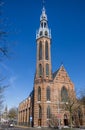 St Jozef cathedral in the center of Groningen Royalty Free Stock Photo