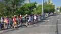 St Jude Rock n Roll Half Marathon Runners Near Finish Line