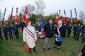 St Julien Les Metz, October 17, 2019. 75th anniversary of the liberation of Metz by the 95th division United States