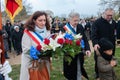 St Julien Les Metz, October 17, 2019. 75th anniversary of the liberation of Metz by the 95th division United States