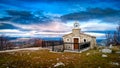 St Jure church on Kozjak Royalty Free Stock Photo