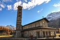 St. Karl Church in St.Moritz-Bad in Switzerland