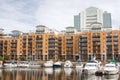 St Katharine dock. London, England